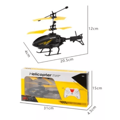 HELICÓPTERO VOLADOR MINI DRON CONTROL REMOTO JUGUETE REGALO - 3