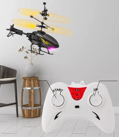 HELICÓPTERO VOLADOR MINI DRON CONTROL REMOTO JUGUETE REGALO - 4