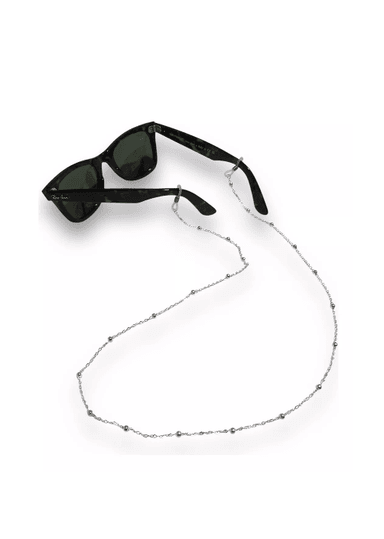 CORREA STRAP SUJETADOR DE ACERO PARA LENTES ADULTOS, COLOR EN COLOR NEGRO - 1