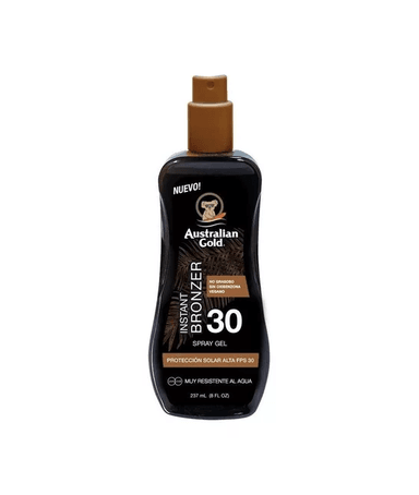AUSTRALIAN GOLD PROTECTOR SOLAR SPRAY BRONZE FPS 30, 237ML - 1