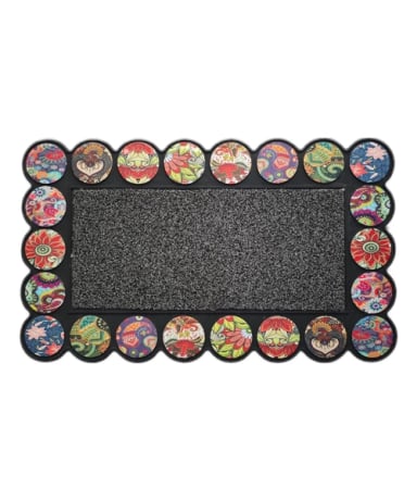 ALFOMBRA UNICOLOR PELUDA 150X200CM SUAVE ANTIDESLIZANTE ALONSO - 1