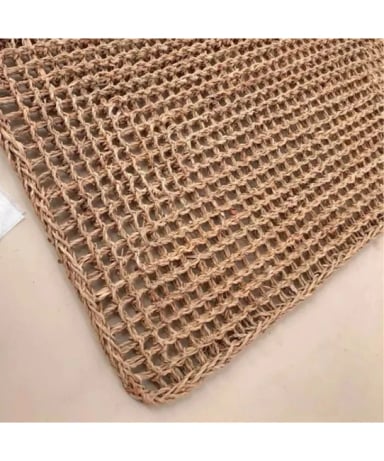ALFOMBRA REDONDA YUTE 120CM CON BORDES - 3