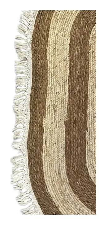 ALFOMBRA REDONDA 140X140CM ANTIDESLIZANTE HOGAR - 3