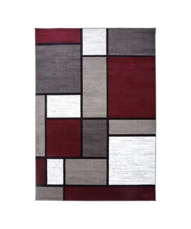 ALFOMBRA REDONDA ESTAMPADO ILUSION 3D LOBO 160X160CM - 1