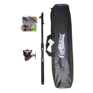CAÑA PROFESIONAL 2,40M 2000G PARA PESCA PESADA - 1