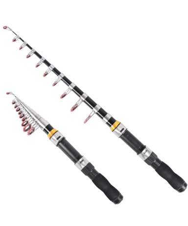 CAÑA PROFESIONAL 2,40M 2000G PARA PESCA PESADA - 3