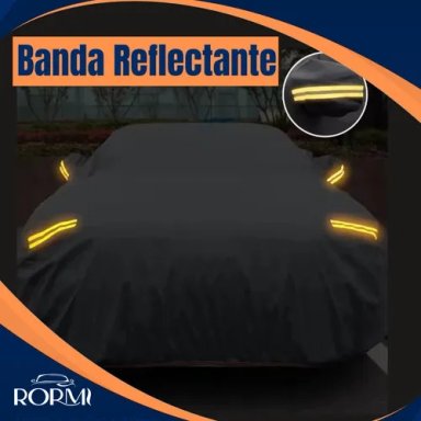 FUNDA CARPA CUBRE AUTO IMPERMEABLE PREMIUM - 5