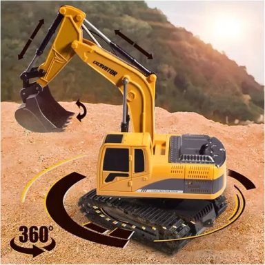 RETROEXCAVADORA RC 1:24 6 CANALES - 4