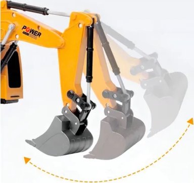 RETROEXCAVADORA RC 1:24 6 CANALES - 6