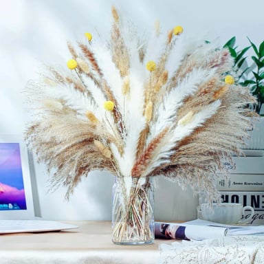 RAMO PAMPAS SECAS NATURALES 90 UDS 44 CM - 3