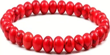 PULSERA ROJA PIEDRAS PROTECCION HOMBRE/MUJER - 8