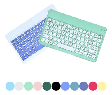 TECLADO UNIVERSAL PARA IPAD TABLET TV VARIOS COLORES - 1
