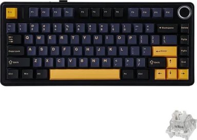 TECLADO AULA F75 INALAMBRICO RGB NEGRO INGLE S - 3