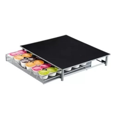 SOPORTE PARA CÁPSULAS DE EN COLOR CAFE DOLCE GUSTO, CONTIENE 36 UNIDADES - 1