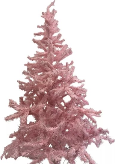 ARBOL NAVIDAD ROSADO PINO 180CM DECORACION NAVIDEÑA ROSA - 1