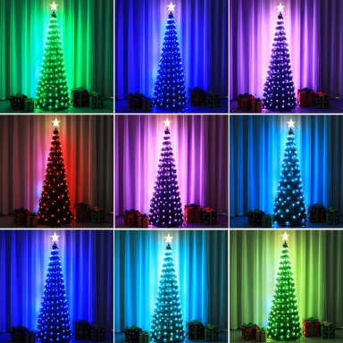 ARBOL DE NAVIDAD ARTIFICIAL PLEGABLE FACIL ARMADO 150CM COLOR VERDE NEVADO - 7