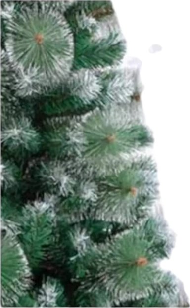 ARBOL DE NAVIDAD PUNTAS BLANCAS PINO VERDE 210 CM - 2