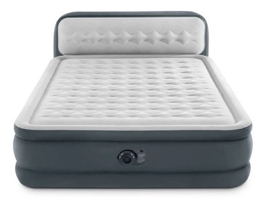 COLCHON INFLABLE ELE CTRICO INTEX 2 PLZ 152X203X46 CM // BAMO GRIS - 1