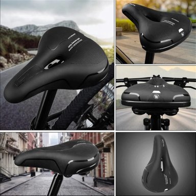 SILLIN BICICLETA AMPLIO ANTI-PROSTATICO FIRME COMODO - 3