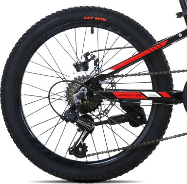 BICICLETA TOTEM MTB ARO 20 MODELO 1100 NEGRO XS - 1