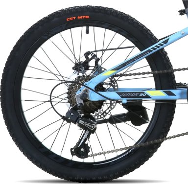 BICICLETA TOTEM MTB ARO 20 MODELO 1100 CELESTE XS - 2