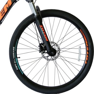 BICICLETA MOUNTAIN BIKE TOTEM W790 R27.5 TAMAÑO DEL CUADRO 17' COLOR NEGRO/NARANJA - 2