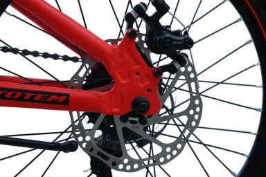 BICICLETA TOTEM MTB ARO 24 MODELO ATLANTIS ROJO 21 CAMBIOS 12 ' - 2