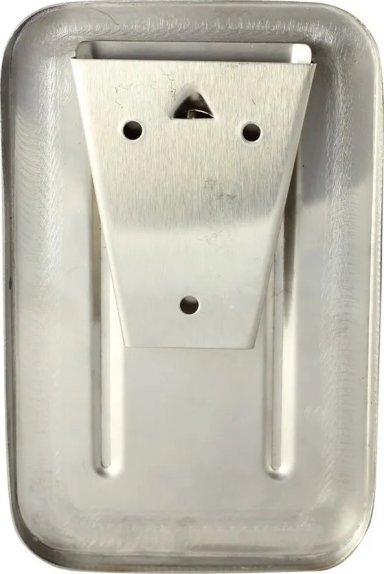 DISPENSADOR DE JABON LIQUIDO Y DETERGENTE DE ACERO INOXIDABLE DE 500 ML PARA PARED, COLOR CROMADO - 4