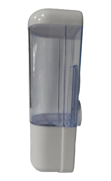 PACK 10 UN DISPENSADOR DE JABON LAVALOZA ALCOHOL GEL 500 ML BLANCO - 2