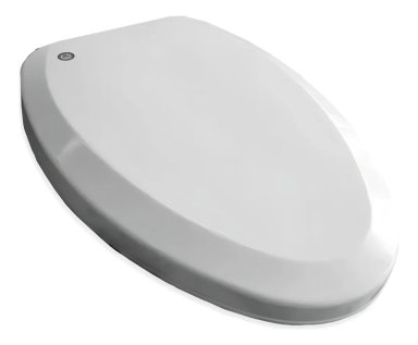 TAPA ASIENTO PARA BAÑO WC - CIERRE SUAVE - Y00397 COLOR BLANCO - 3