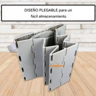 INODORO PORTATIL BAÑO PLEGABLE PARA CAMPING - 3