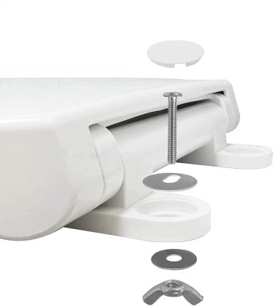 TAPA ASIENTO FANTASIA PARA WC BLANCA - 2