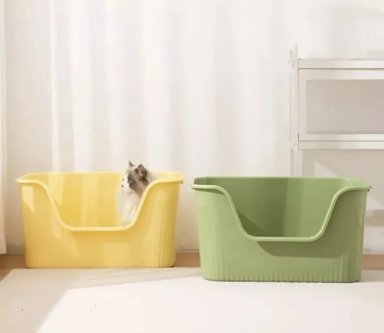 ARENERO DE GATOS XL BANDEJA SANITARIA DE MASCOTAS CON PALA - 2