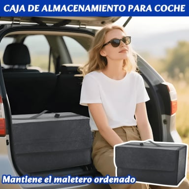 BOLSA ALMACENAMIENTO AUTOMOVIL ORGANIZADOR DE MALETERO COCHE - 3