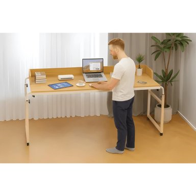 ESCRITORIO HOMEOFFICE SOBRE CAMA MULTIFUNCIONAL AJUSTABLE #2 - 1