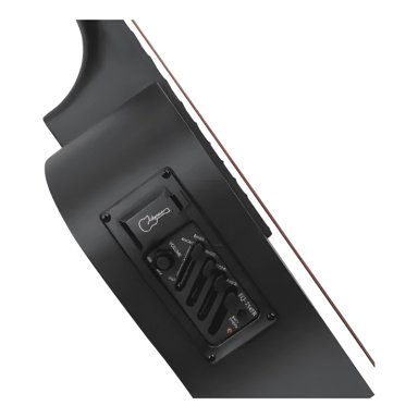 GUITARRA ELECTROACUSTICA CUTAWAY 38 CON FUNDA NEGRO #6 - 1