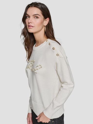 SWEATER KARL CON PERLAS - 4