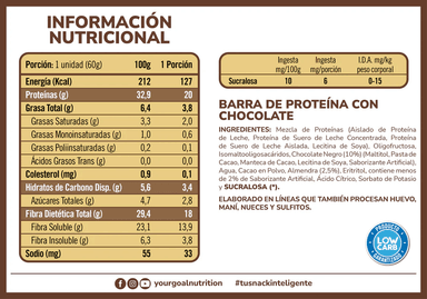YOURGOAL TWENTY CHOCOLATE FUDGE 12 UNIDADES - 4