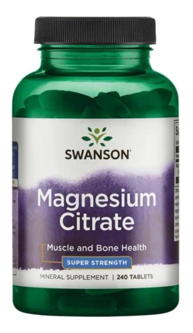 SWU1082 MAGNESIUM CITRATE - SUPER STRENGTH 112.5 MG 240 TABS - 1