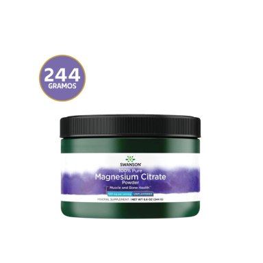 SW1754 100% PURE MAGNESIUM CITRATE POWDER - UNFLAVORED 630 MG 8.6 OZ PWDR - 1