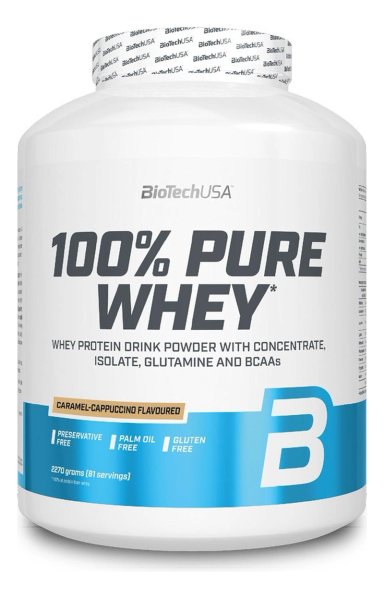 BIO 100 PURE WHEY 2270G BANANA CARAMEL CAPPUCCINO - 1