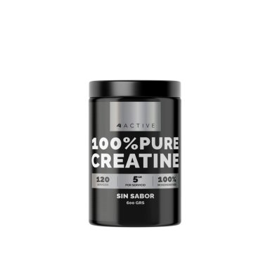 4ACTIVE 100% PURE CREATINE MONOHYDRATE - 600 GRS - 1
