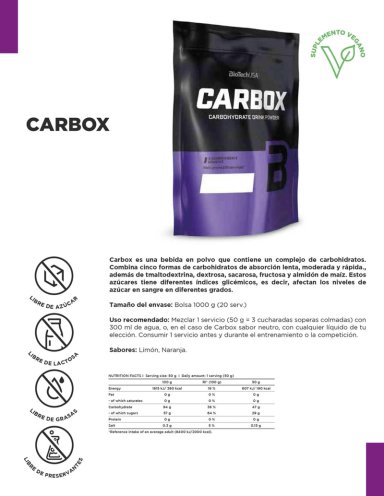 BIO CARBOX 1000G LEMON ORANGE - 3