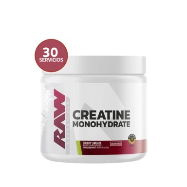 RAW NUTRITION CREATINE 150 G | 30 SERVICIOS · CREATINA MONOHIDRATADA · FUERZA Y RENDIMIENTO - 2