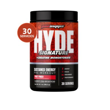 MR HYDE SIGNATURE 30 SERVICIOS | PRE ENTRENO · ENERGIA · PERFORMANCE - 2