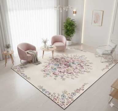 ALFOMBRA CON DISEÑO PARA LIVING 200X240 MODERNA ELEGANTE TFI - 2