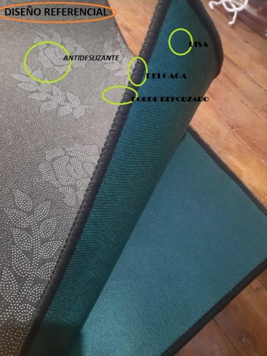 ALFOMBRA CON DISEÑO PARA LIVING 200X240 MODERNA ELEGANTE TFI - 3