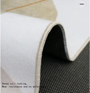 ALFOMBRA CON DISEÑO PARA LIVING 200X240 MODERNA ELEGANTE TFI - 4