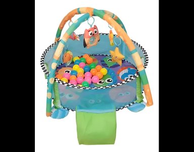 GIMNASIO PARA BEBES ALMOHADAS DE COLORES - 1