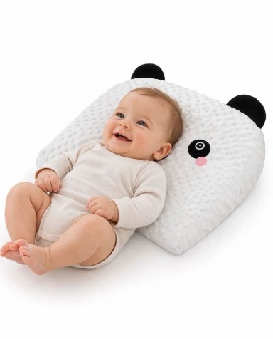 ALMOHADA BEBE ANTIREFLUJO COLECHO RECIE N NACIDO - 1